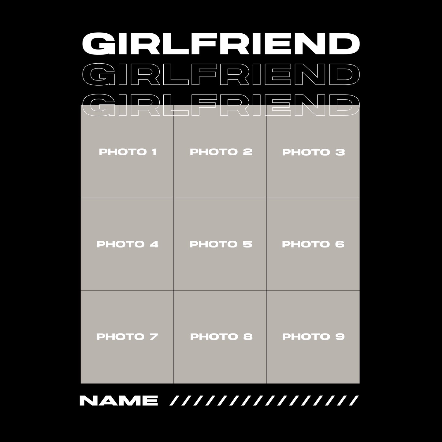T-shirt "GIRLFRIEND"